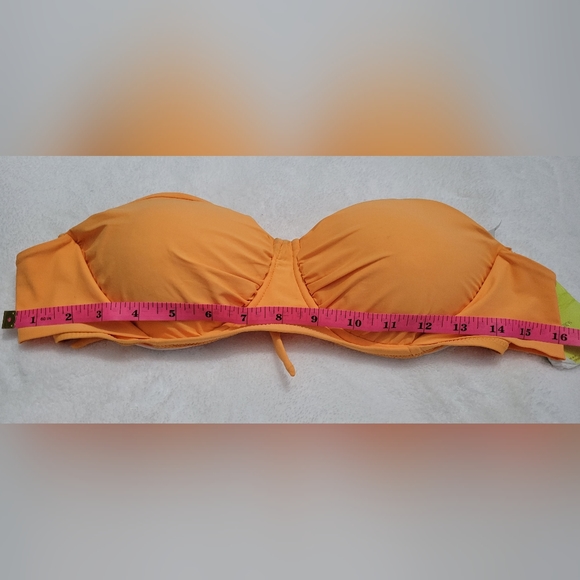 R Collection By Raisin-Orange Sugar Sash Bikini NWT - Picture 9 of 12